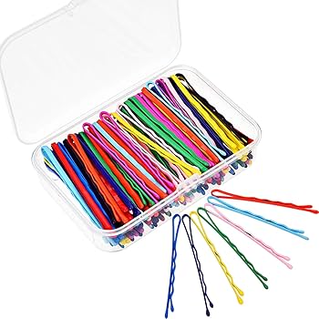 Amazon.com : Bememo 100 Pieces Colorful Bobby Pin Hair